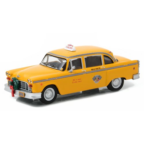 Scrooged 1978 Checker Taxi Cab 1:43 Scale Die-Cast Metal Vehicle